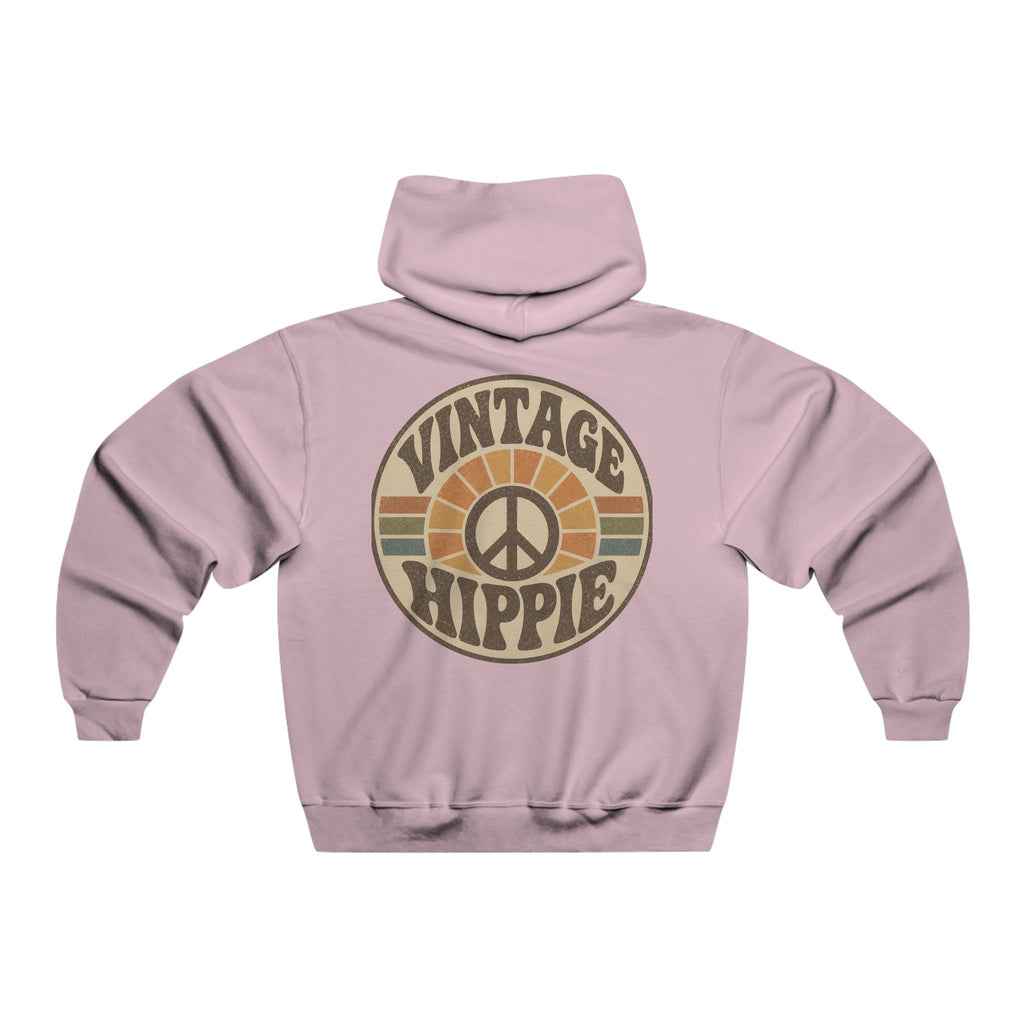 Vintage Hippie Hoodie — 'Believe Everything, Question Nothing' Retro Peace Pullover